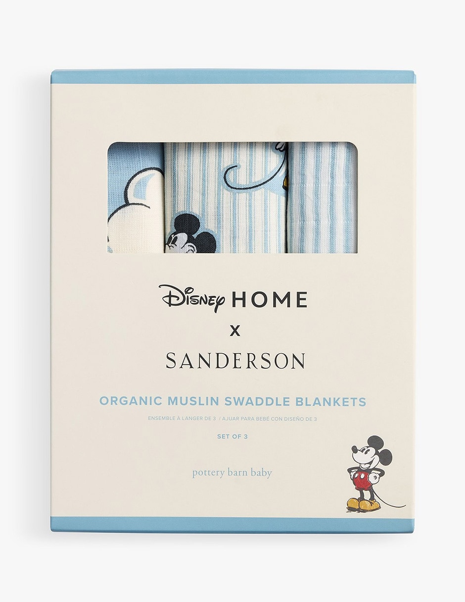 Set muselinas Mickey Mouse