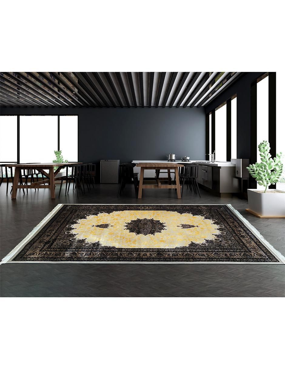 Tapete Kian Tabriz Gold Dumas Silk Bambu