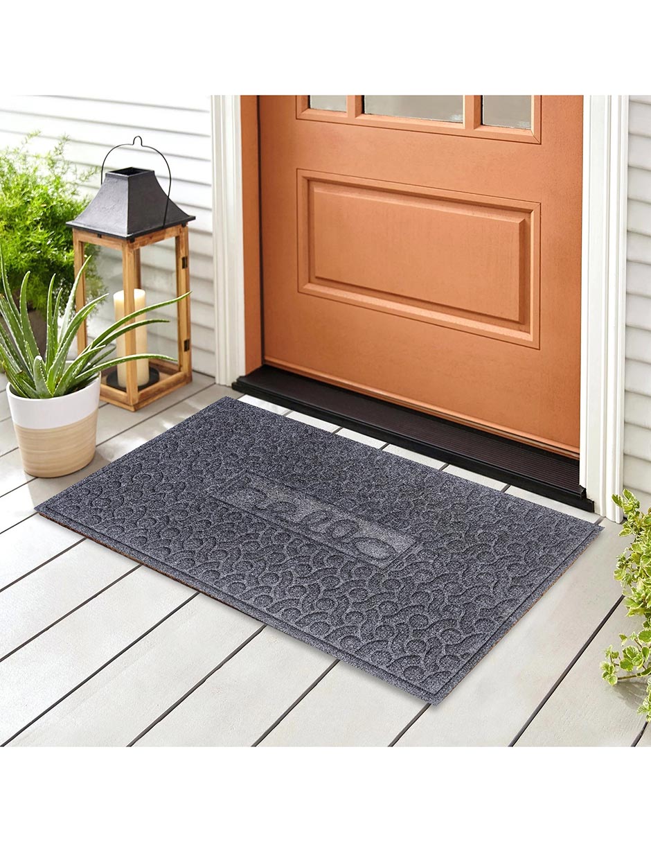 Tapete de entrada para exterior Rubber Backed
