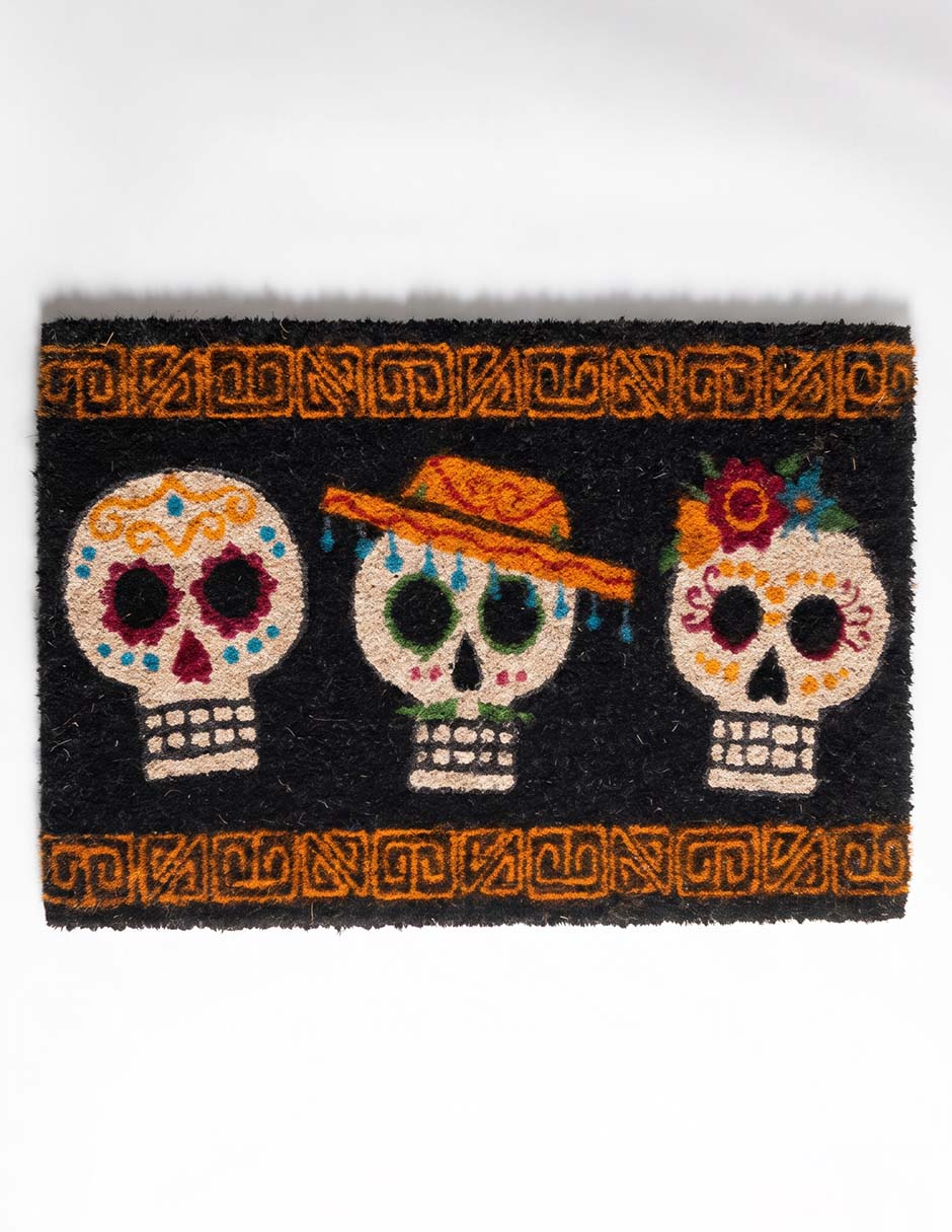 Tapete de día de muertos de entrada para exterior 1