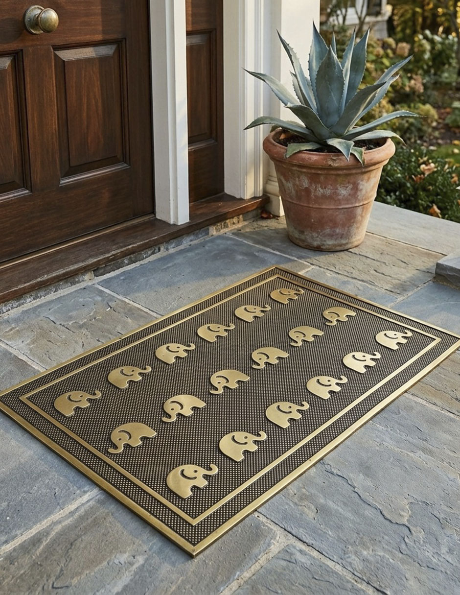 Tapete de entrada para exterior