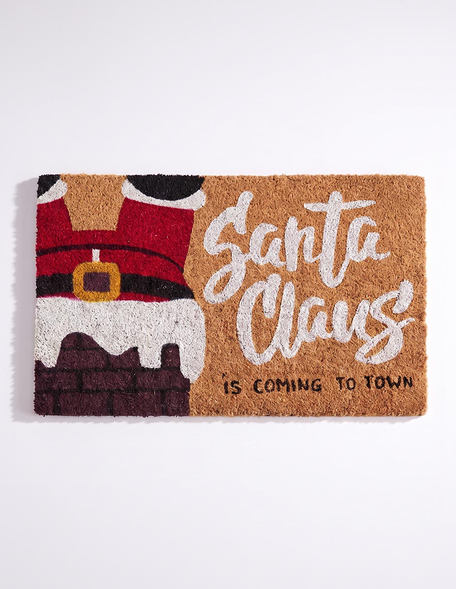 Tapete navideño santa claus Tapete navideño santa claus