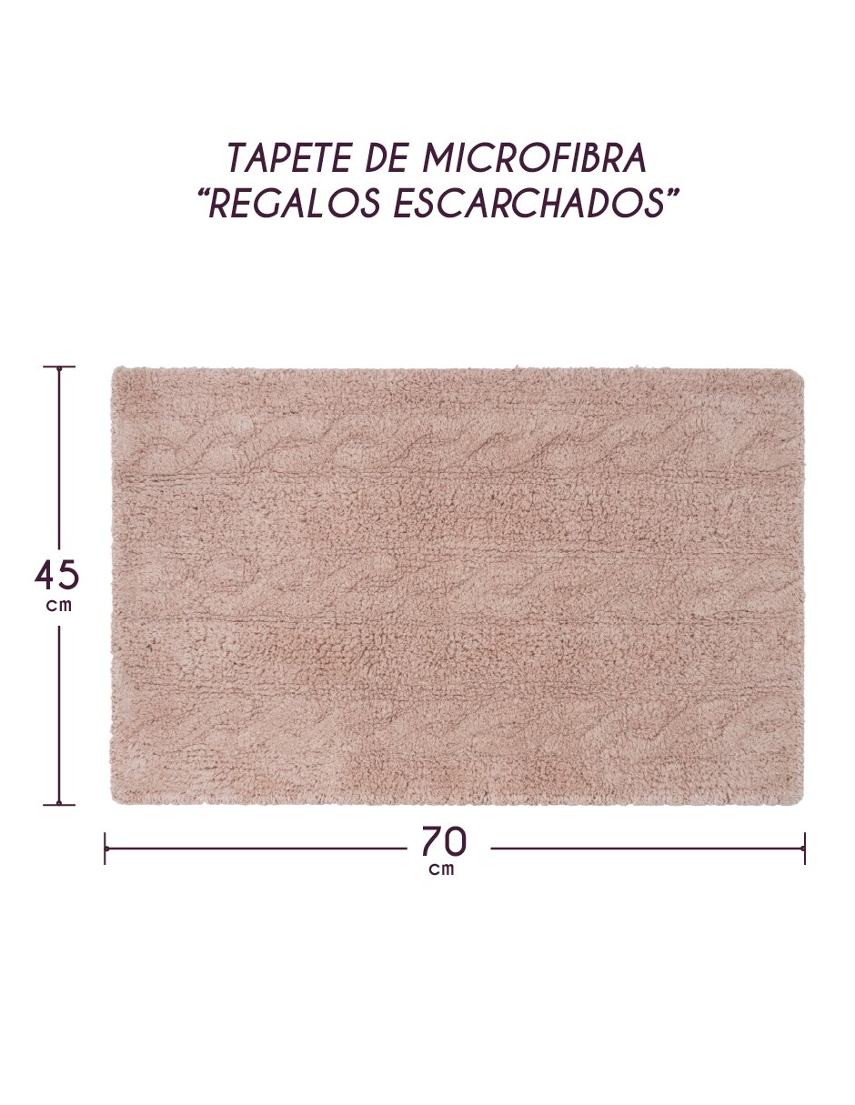 Tapete para baño Navidad Escarchada 5