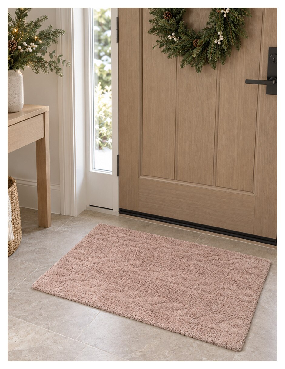 Tapete para baño Navidad Escarchada 4