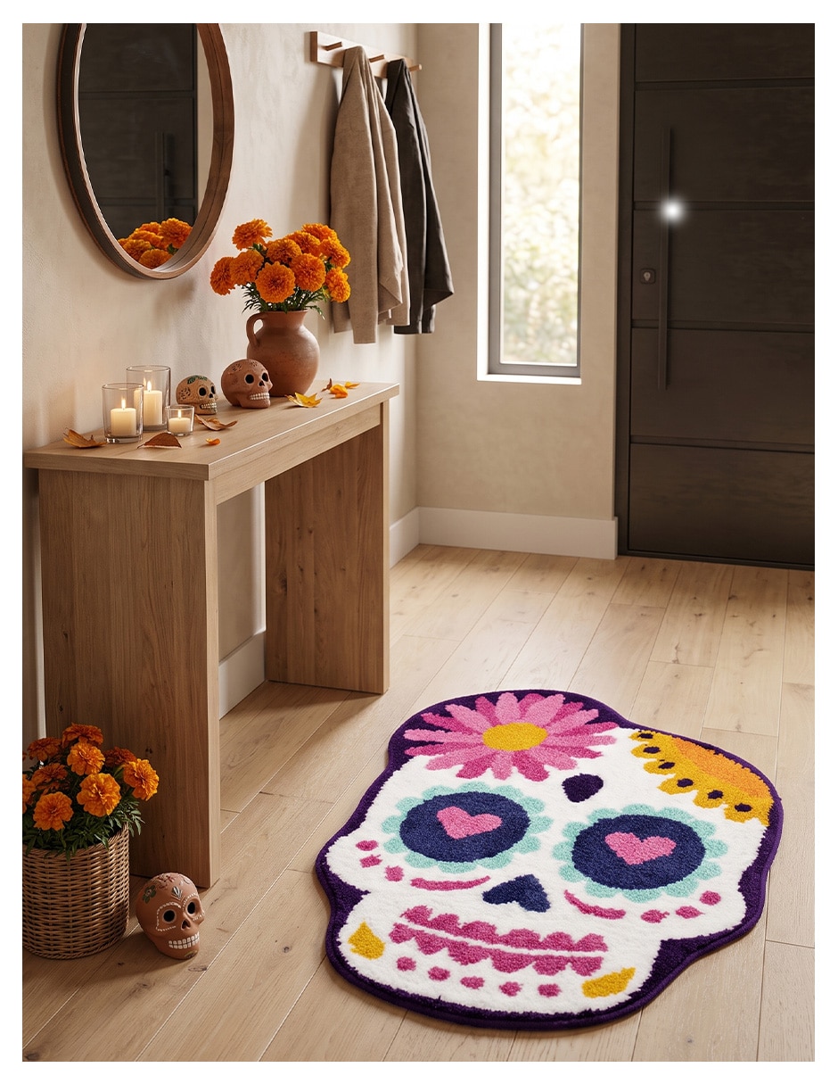 Tapete para (si aplica) Recámara Día de Muertos 4