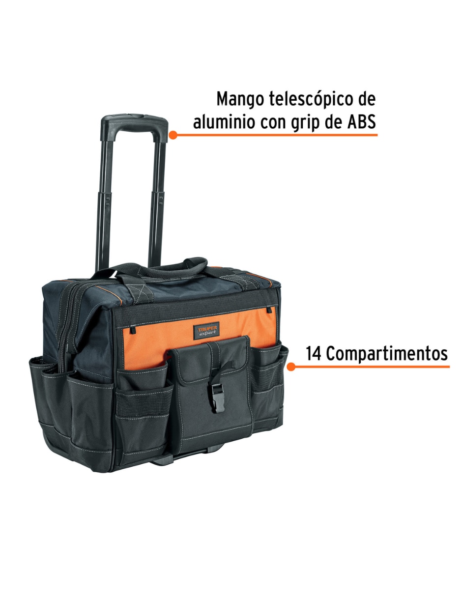 Set/Kit/Caja de herramientas/ Mochila de herramientas 15 compartimentos 3