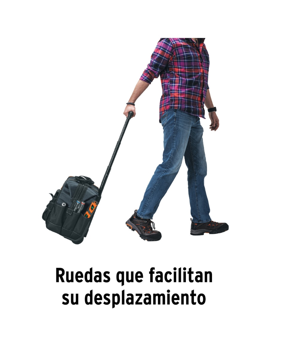 Set/Kit/Caja de herramientas/ Mochila de herramientas 15 compartimentos 4