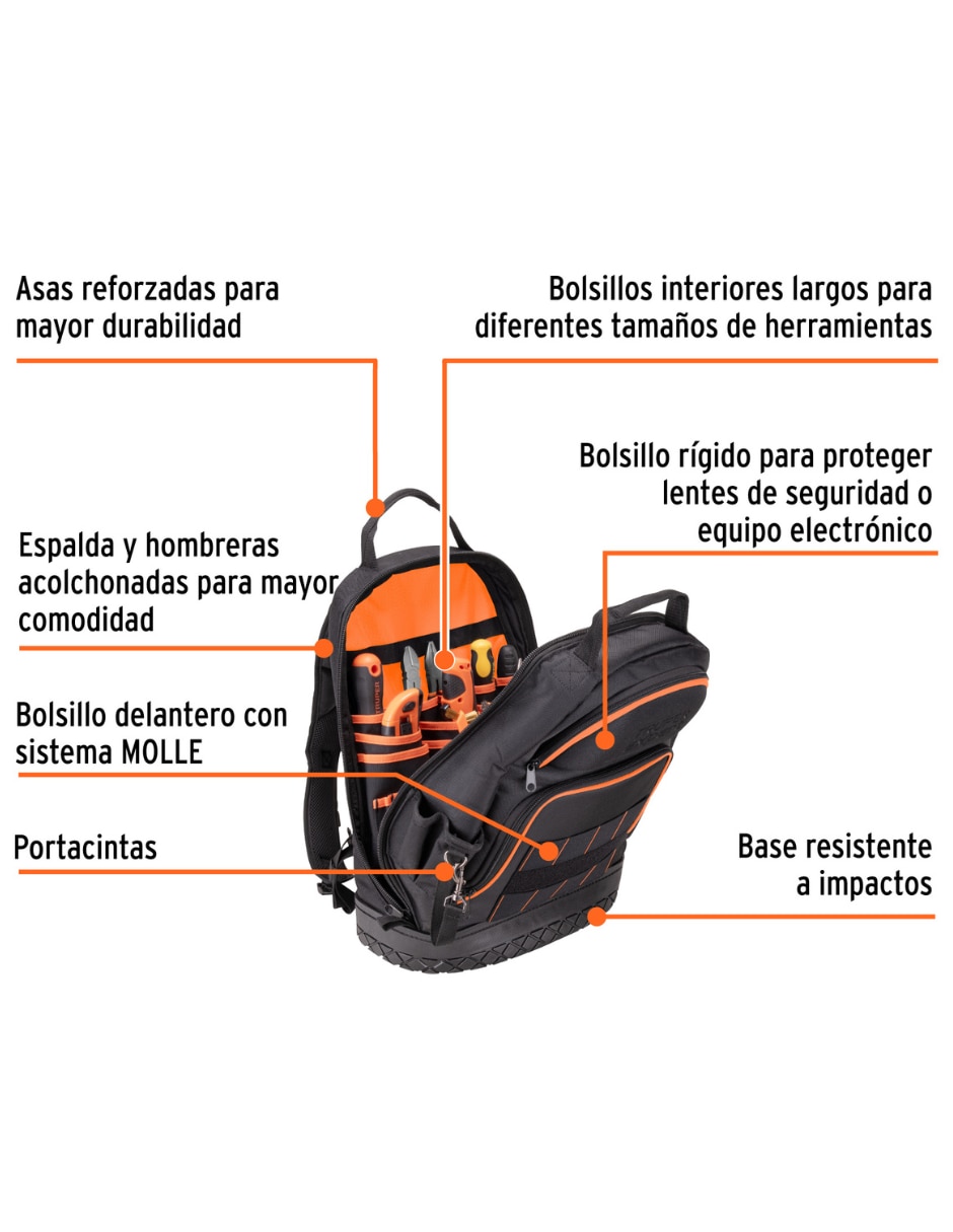 Set/Kit/Caja de herramientas/ Mochila de herramientas 30 compartimentos 4